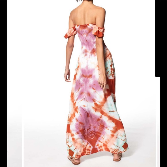 NWT YFB Frida Maxi Dress in MUSTARD color - Picture 3 of 8